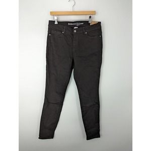 Roebuck & Co Womens R1893 Black 5 Pocket Design Skinny Jeans Size 12 Short